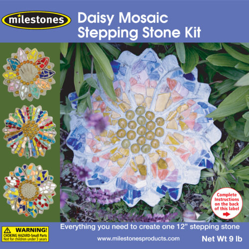 KIT MOSAIC DAISY STEP STONE – Saunders Midwest, LLC
