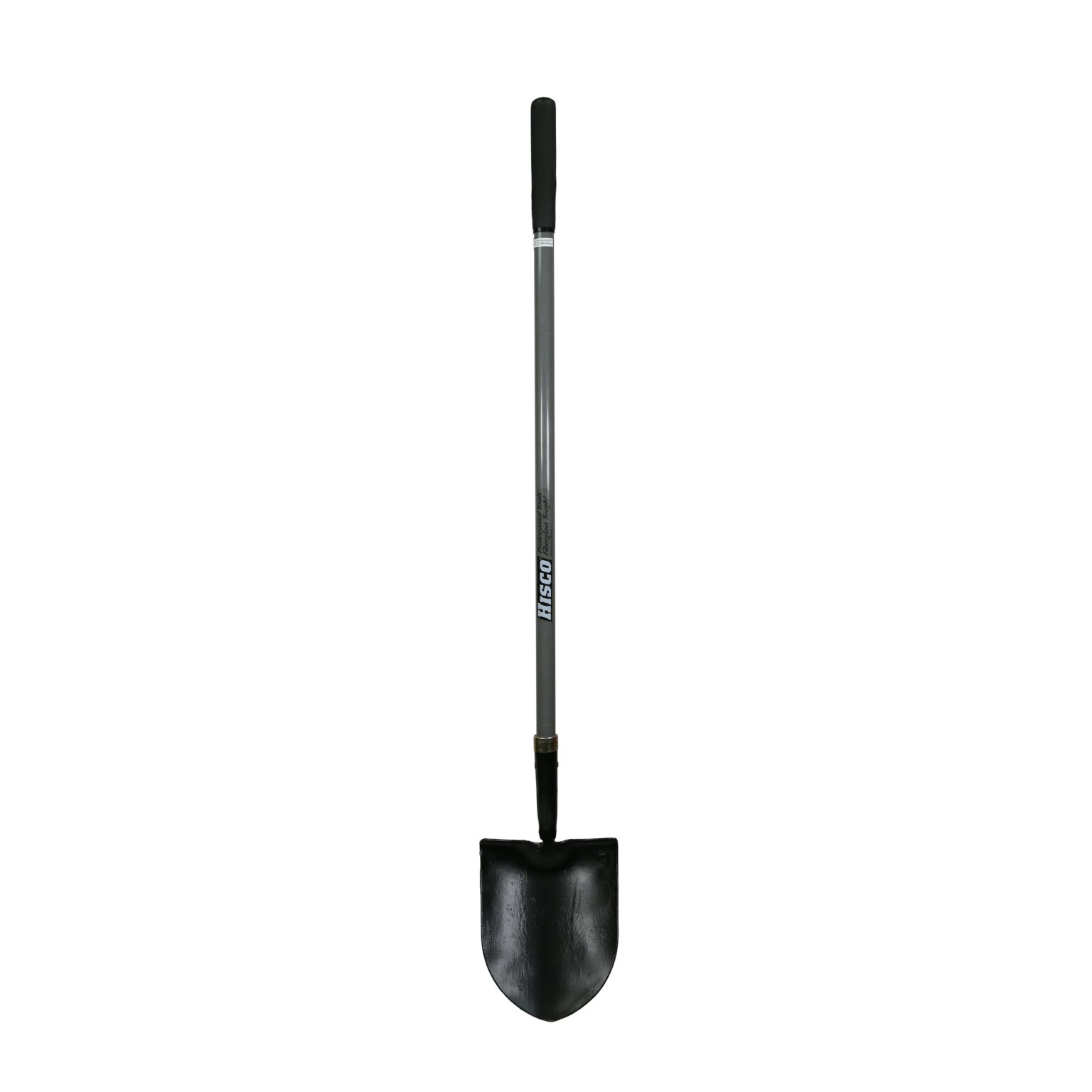Size 2 Round Point Shovel with 47 in. Solid Fiberglass Handle, Solid