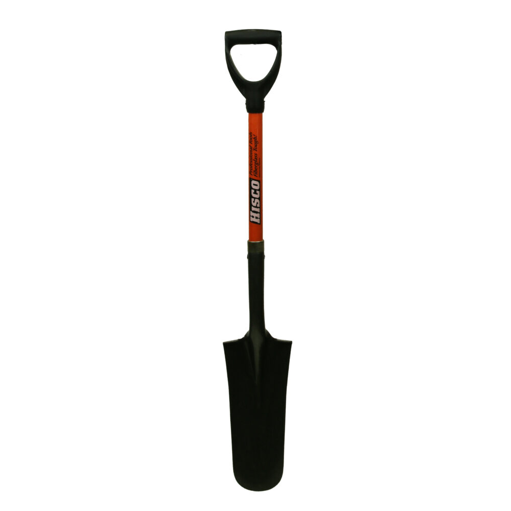 Drain Spade Sharp Shooter with 30 in. Fiberglass Handle, 14 in. Blade ...