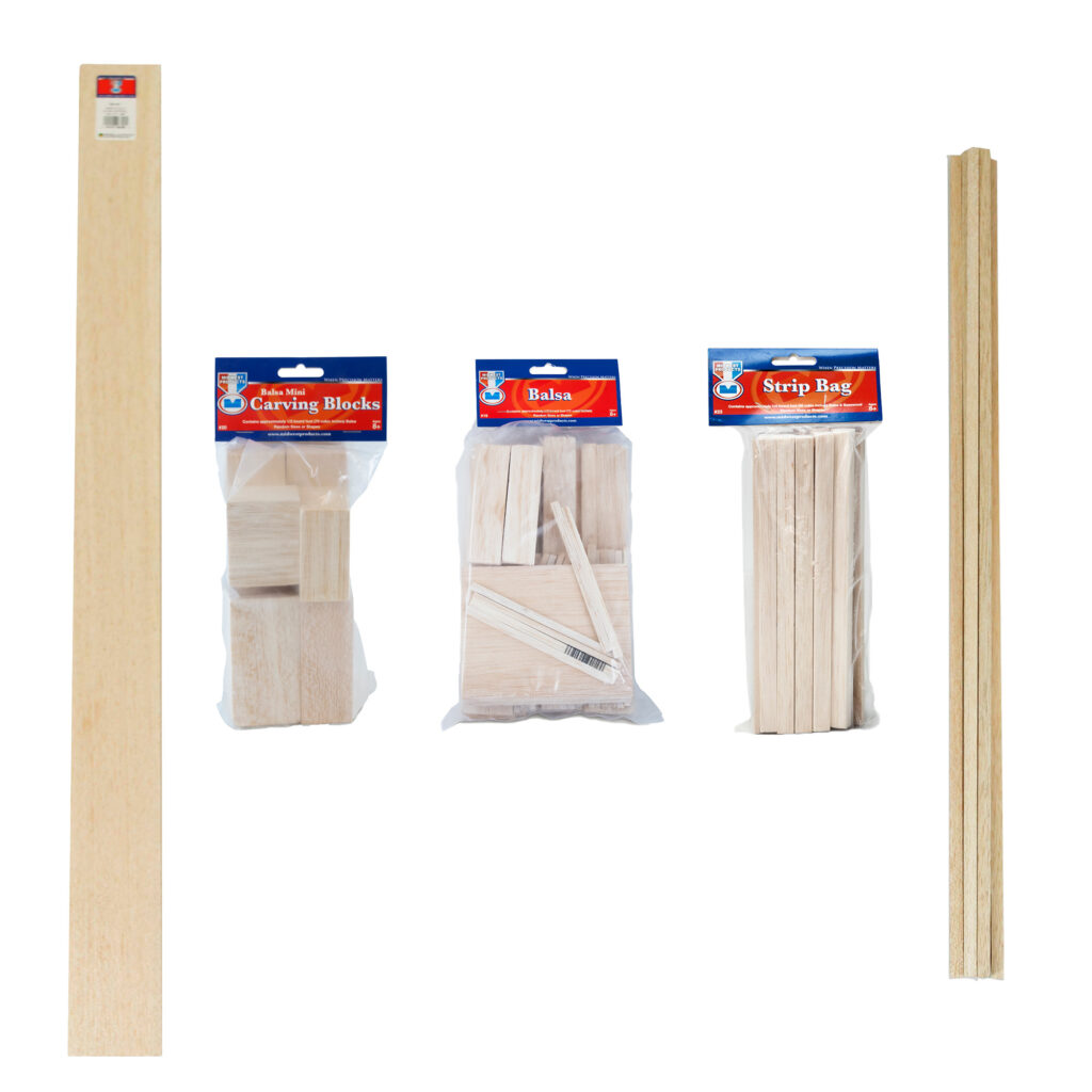 Midwest Products 10 pk 36''x0.19'' Balsa Wood Sheets