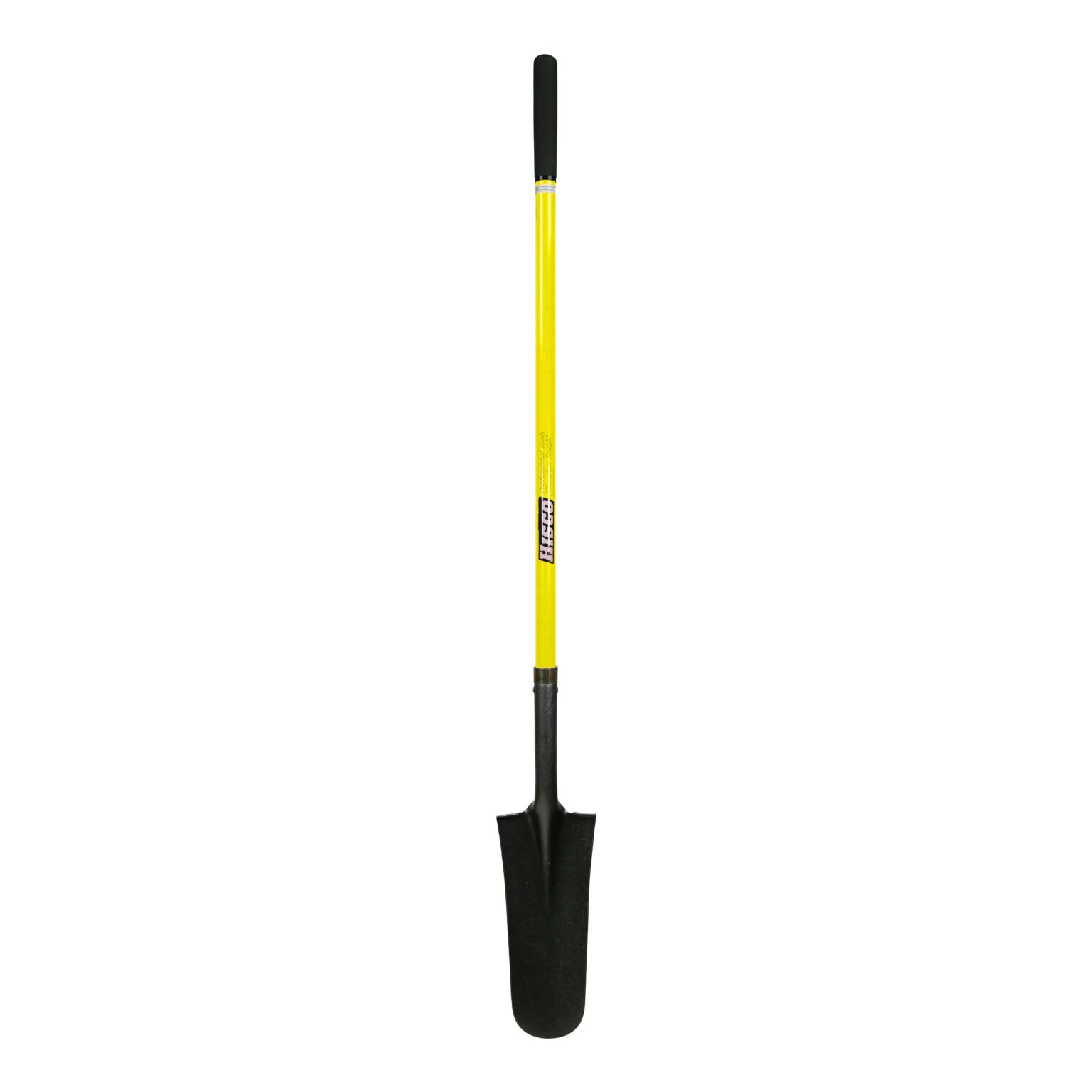 Drain Spade Sharp Shooter with Yellow 48 in. Fiberglass Handle, 14 in