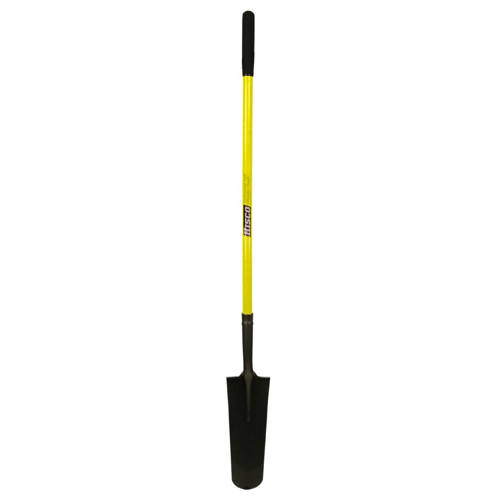Drain Spade Sharp Shooter with Yellow 49 in. Fiberglass Handle, 16 in